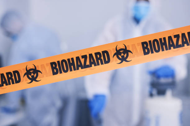 Professional Biohazard Cleanup technician working in Zamora, CA